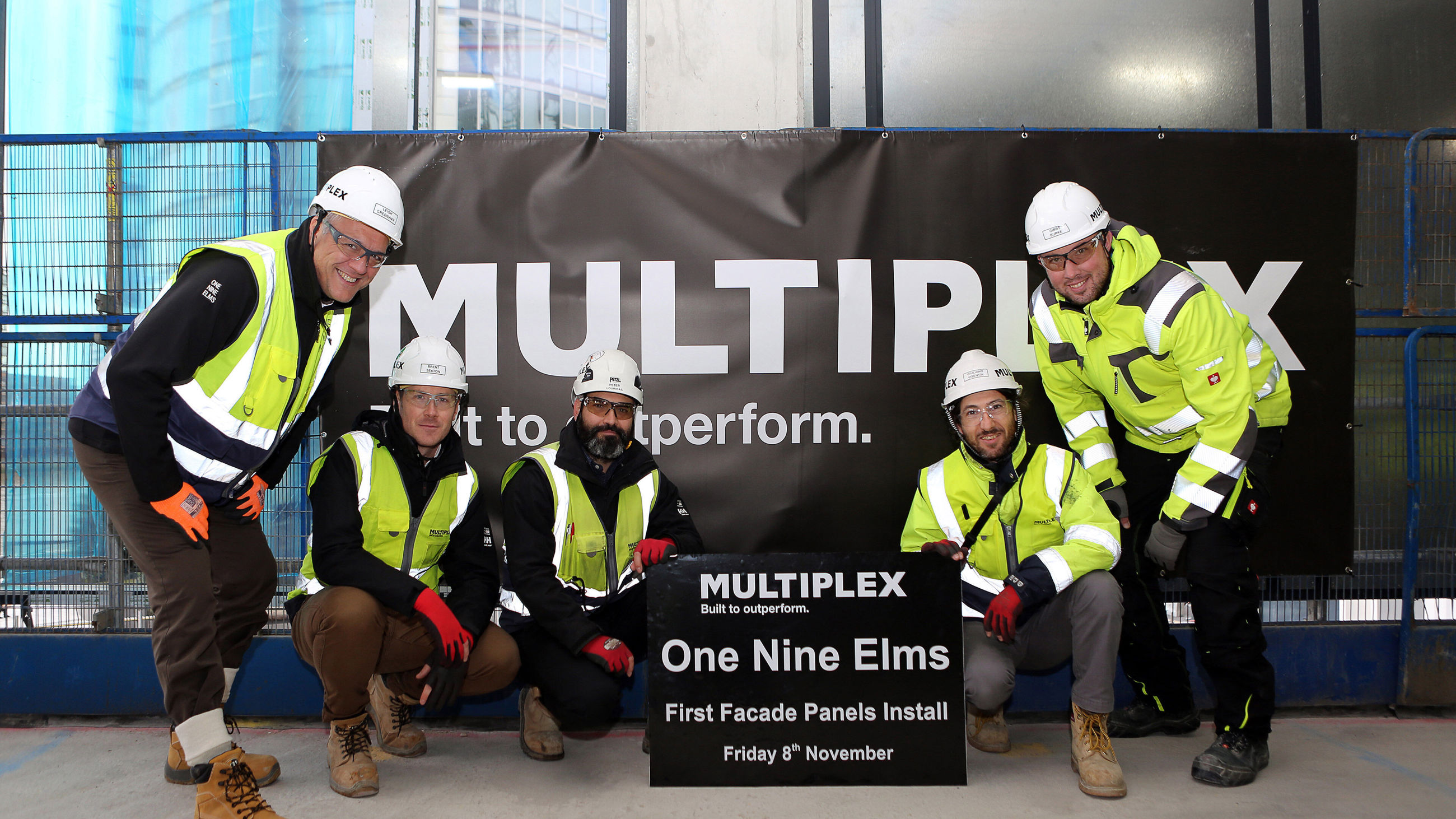One Nine Elms Project install first façade panel | News | Multiplex