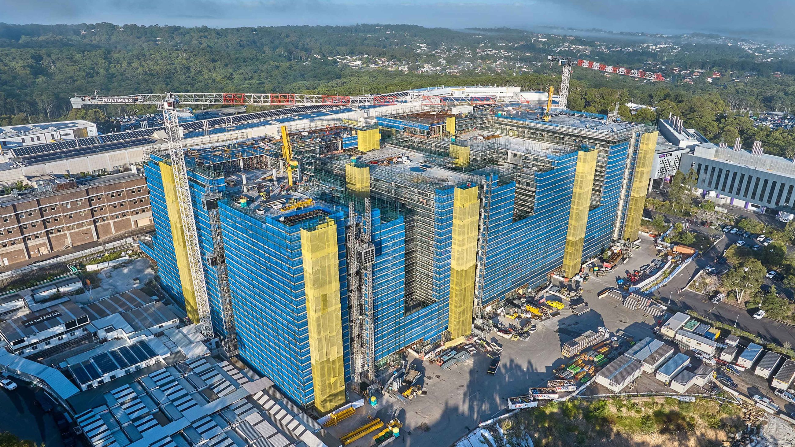 Multiplex tops out $835 million hospital in Hunter Region | News ...