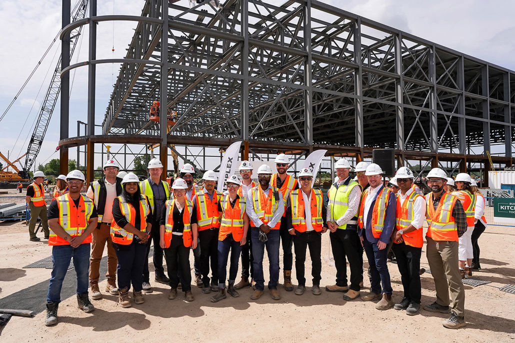Final Structural Beam hoisted at Kitchener’s Indoor Recreation Complex ...